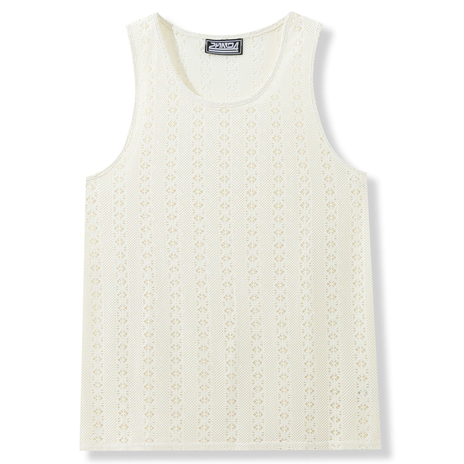 Cartih Loose Beach Vest — Round Neck