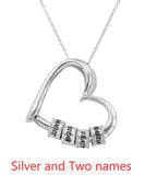 Personalized Heart Necklaces Women Jewelry Custom Name Necklaces & Pendants Mothers Day Gift