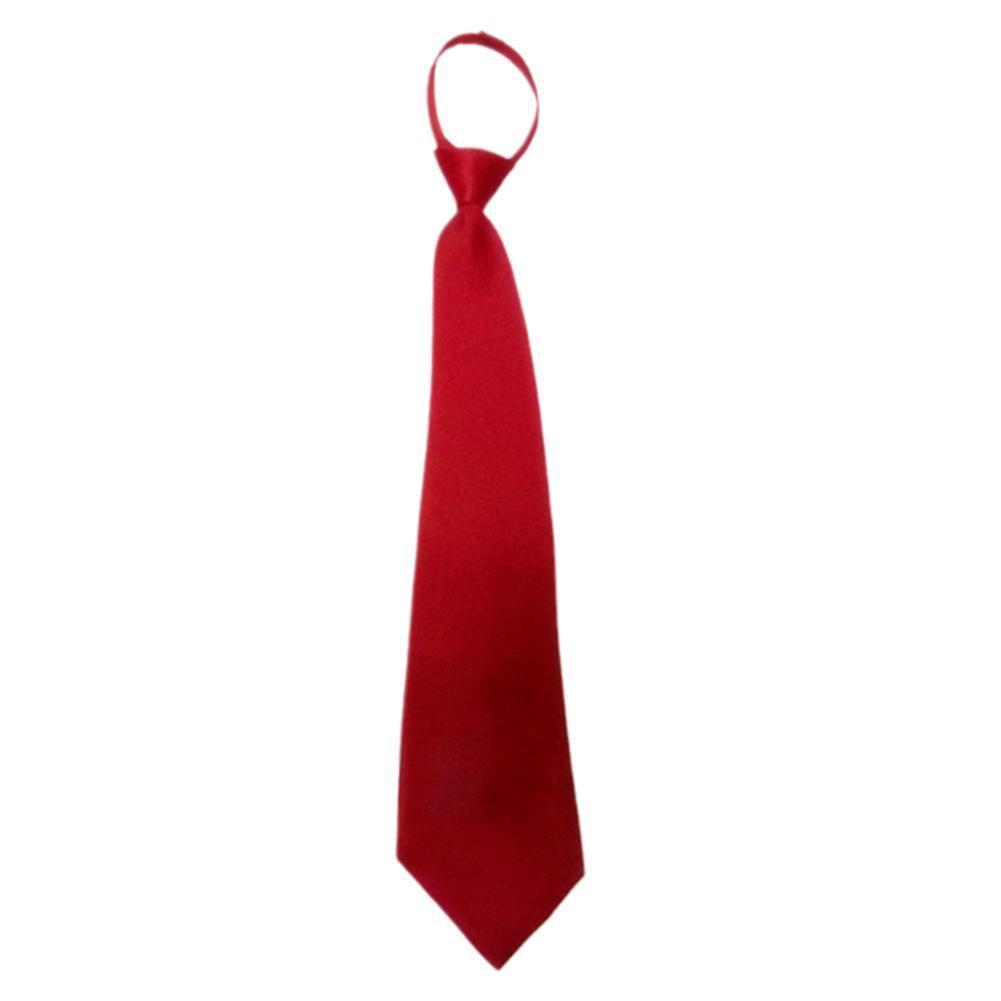 Student Zipper Pre-Tied Necktie