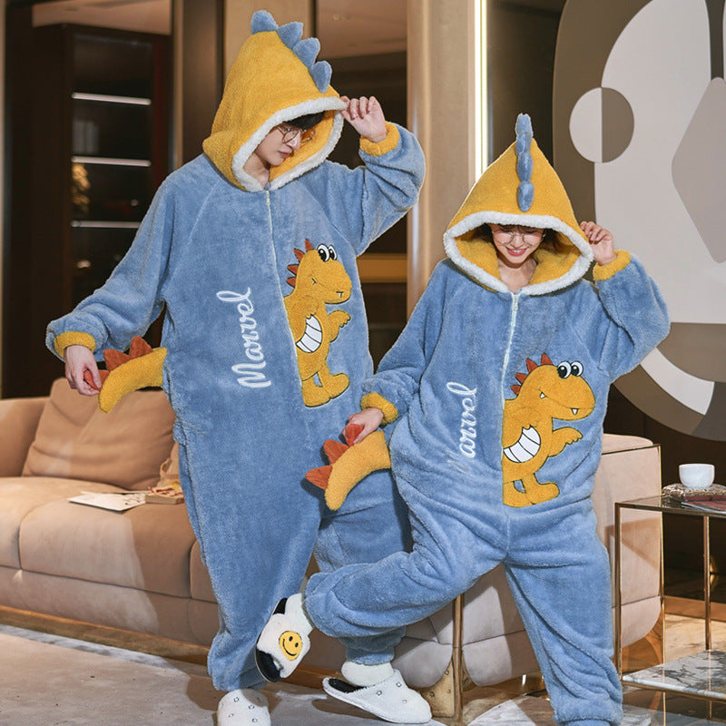 Couple's Winter Warm Pajama Set