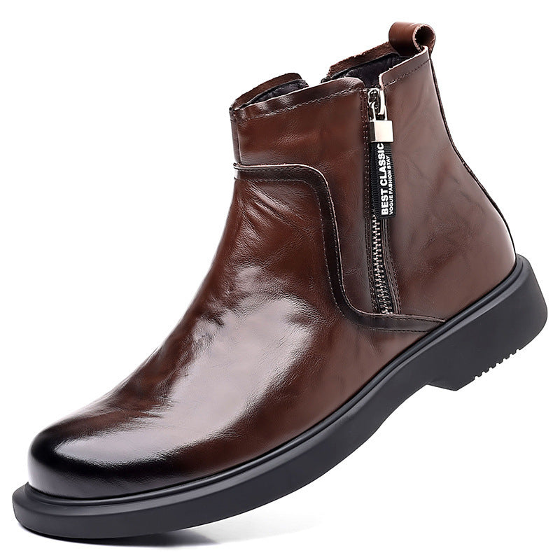 British-Style Workwear Boots
