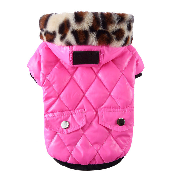 Pet Dog Fur-Collar Coat — Autumn / Winter