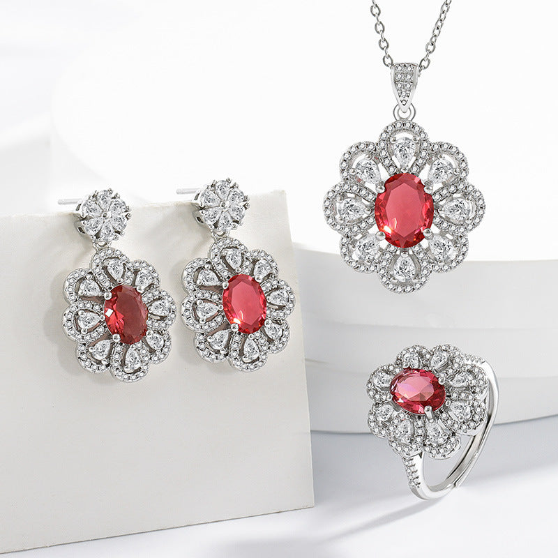 Bridal Necklace and Earrings Set