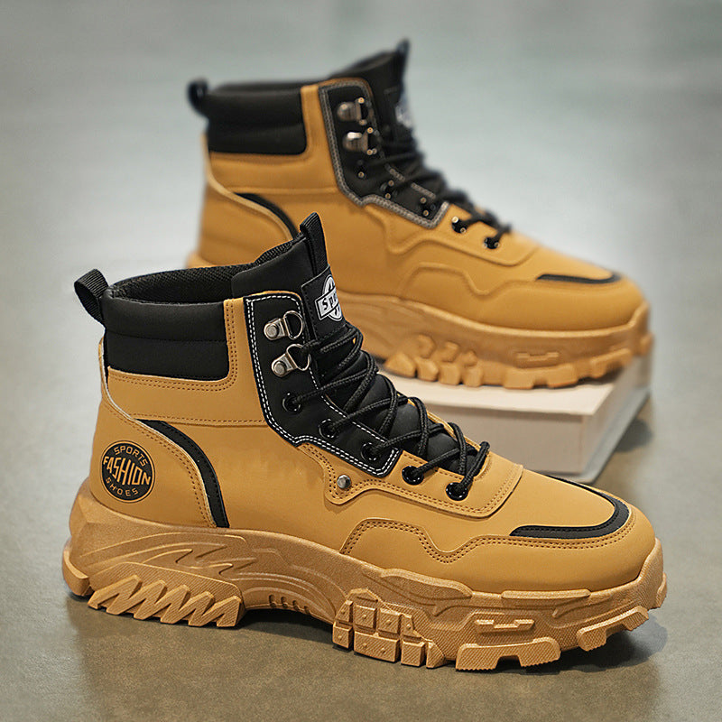 Men's Breathable Martin Work Boots