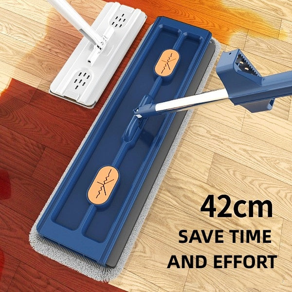 Large Flat Mop — 360-Rotating Floor Mop