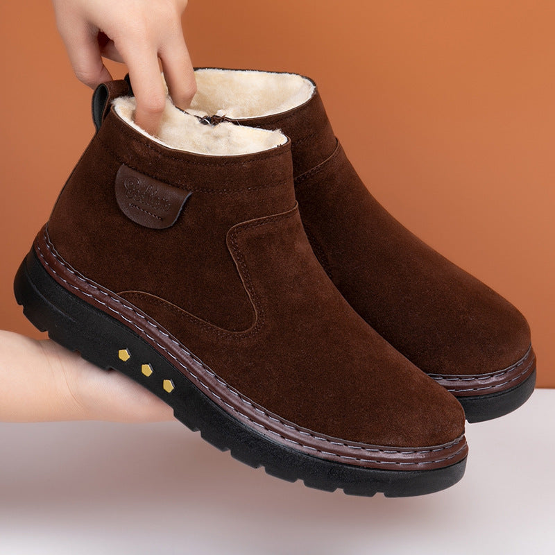 Men's Sheepskin-Lined Winter Boots
