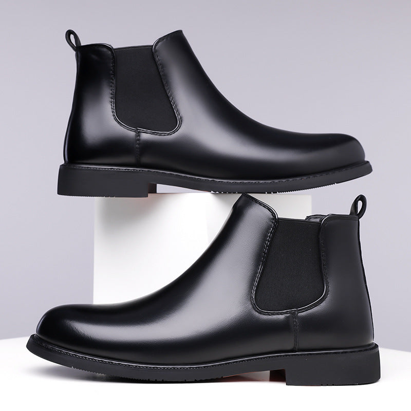 Men's Fleece-Lined Martin Worker Boots