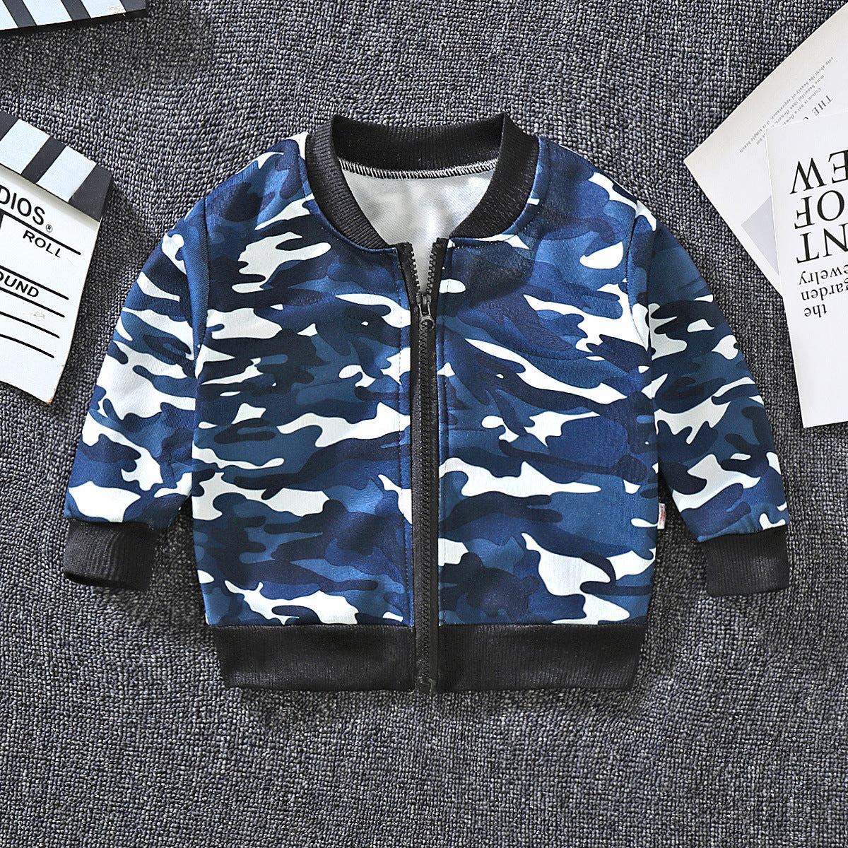 Kids Casual Baseball Jacket