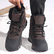 Men's Fleece-Lined High-Top Boots