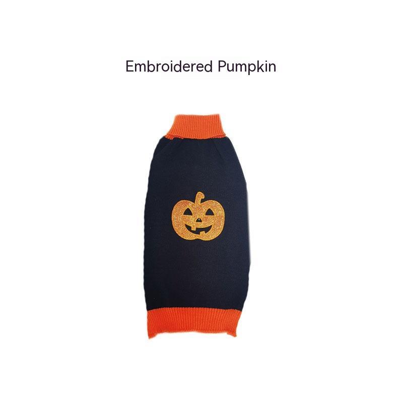 Halloween Pet Pumpkin Sweater