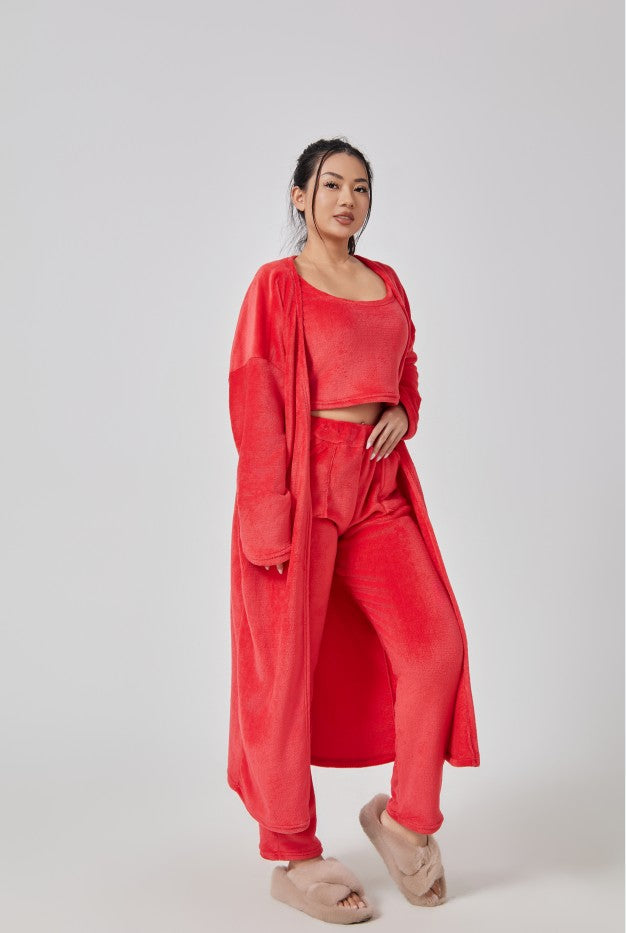 Cozy Winter 3-Piece Pajama Lounge Set