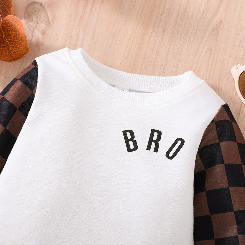Toddler Plaid Sweatshirt