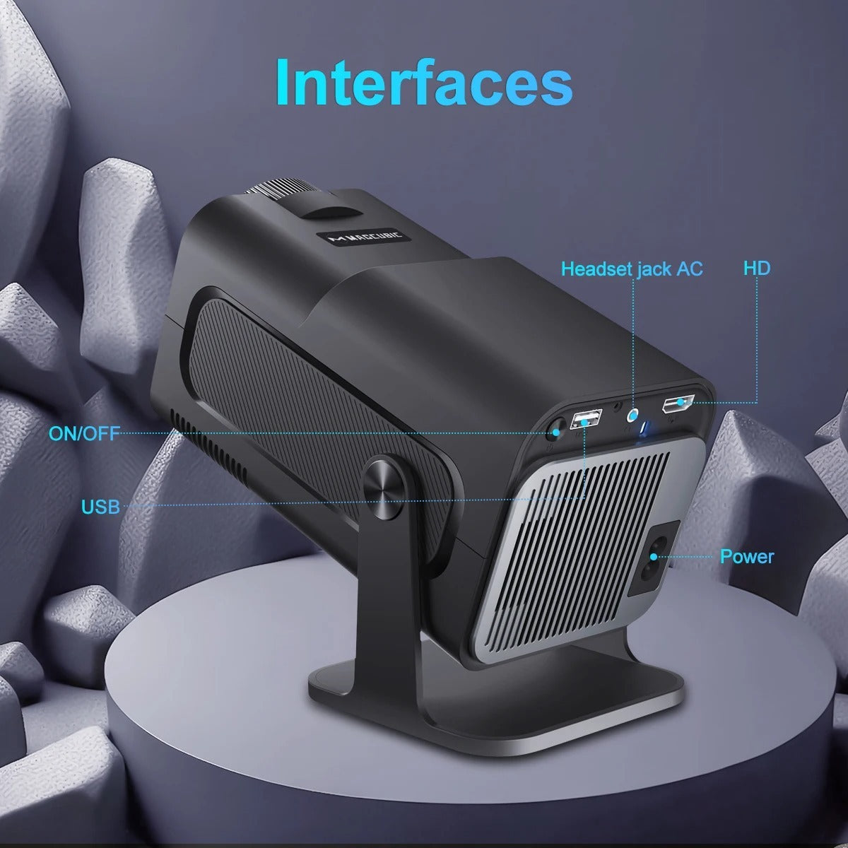 5G WiFi 4K Smart Projector