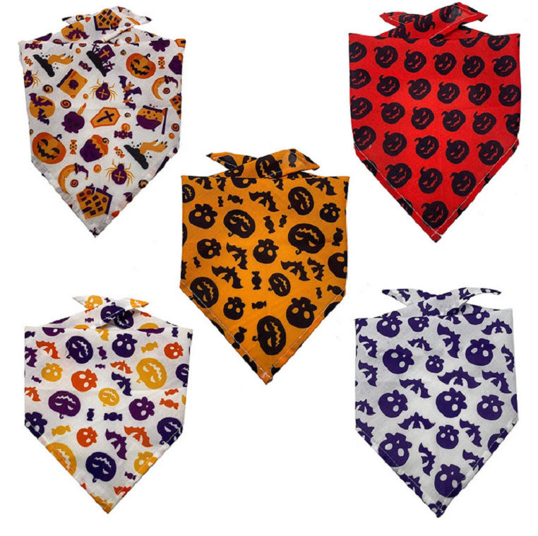 Tie-Dye Pet Triangle Bandana