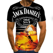 3D Digital Print Summer Tee