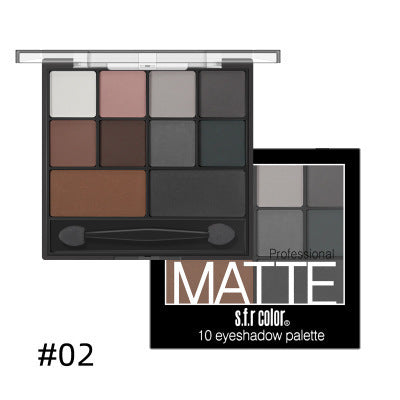 Smoky Nude Eyeshadow Palette — 10 Color