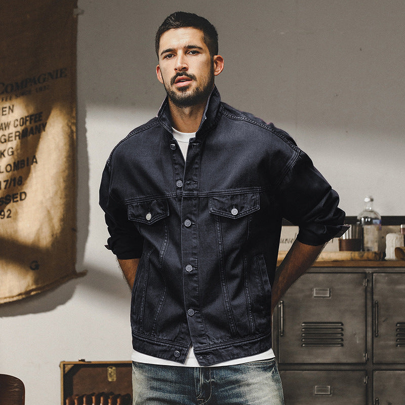 Men's Vintage Classic Denim Jacket