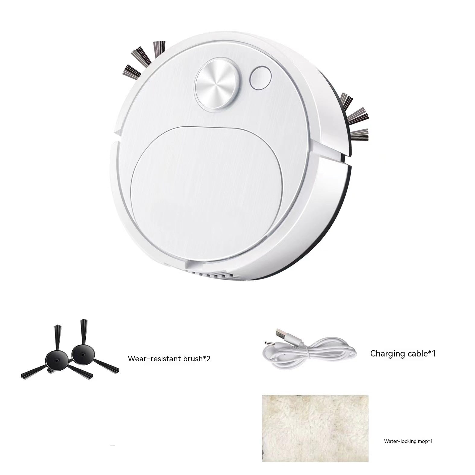 USB Rechargeable Smart Robot Vacuum