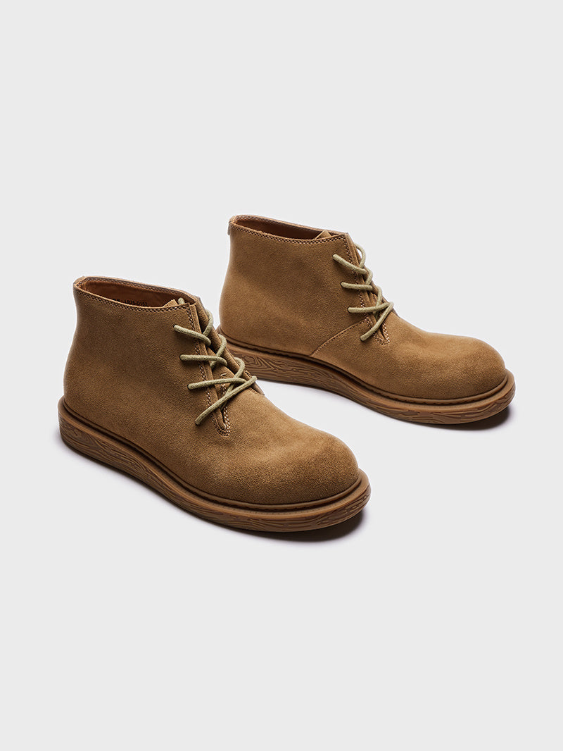 Men's Waterproof Suede Desert Boots