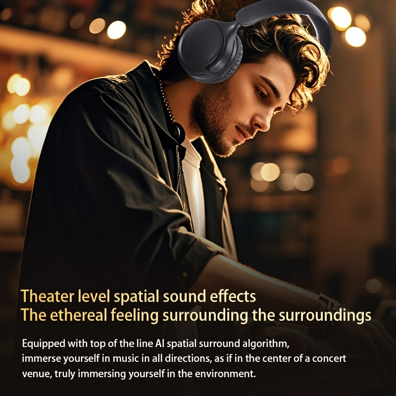 Retro Wireless Over-Ear Gaming Headphones