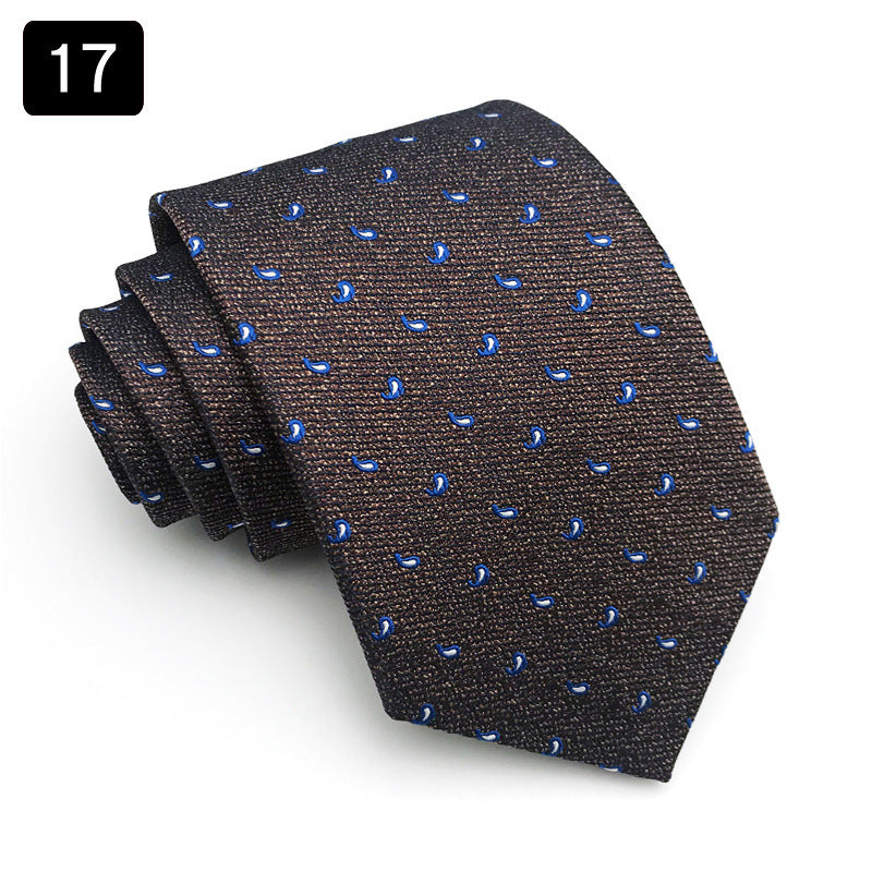 Men's Striped Business Necktie