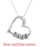 Personalized Heart Necklaces Women Jewelry Custom Name Necklaces & Pendants Mothers Day Gift