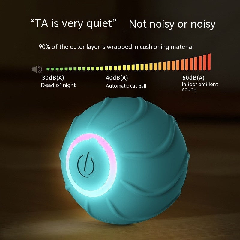 Self-Bouncing USB Cat Ball Toy