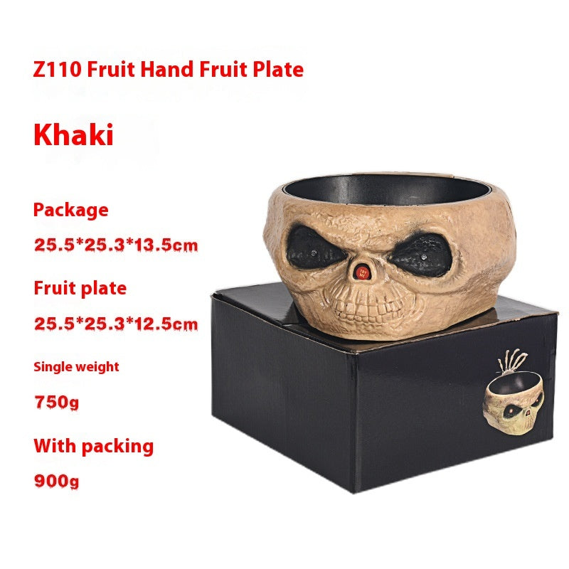 Motion-Activated Halloween Pumpkin Candy Bowl