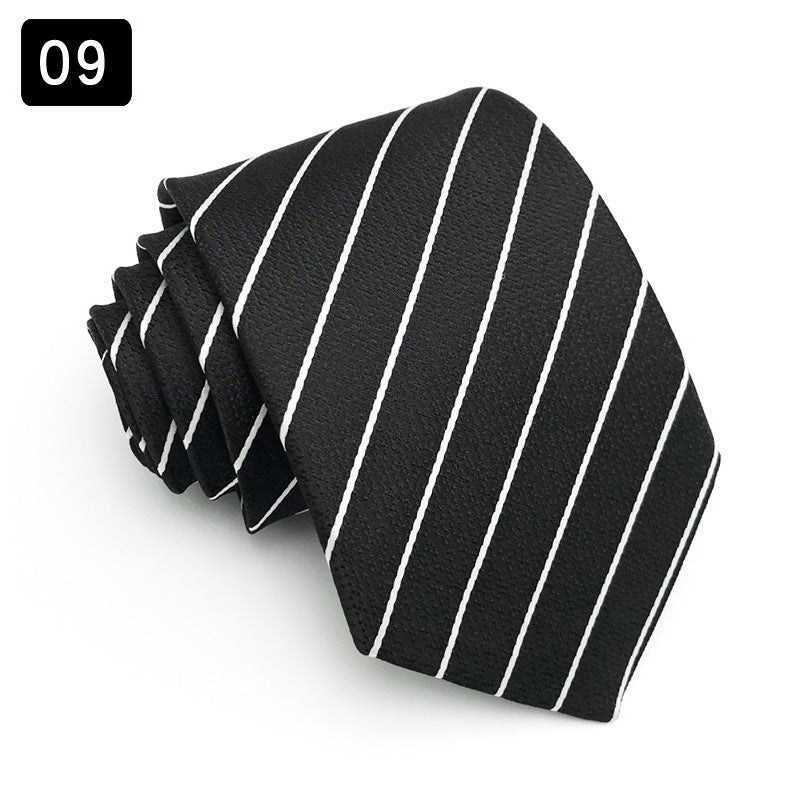 Men's Striped Business Necktie