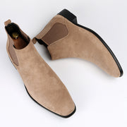 Men's Square-Toe Ankle Boots