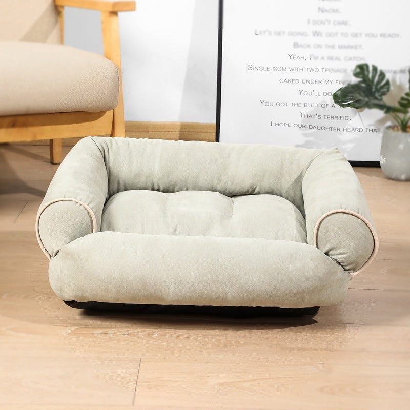 Plush Sofa Pet Bed