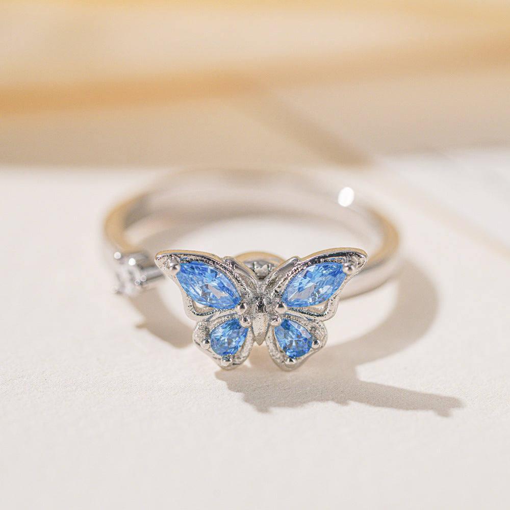Minimalist Stackable Zircon Ring
