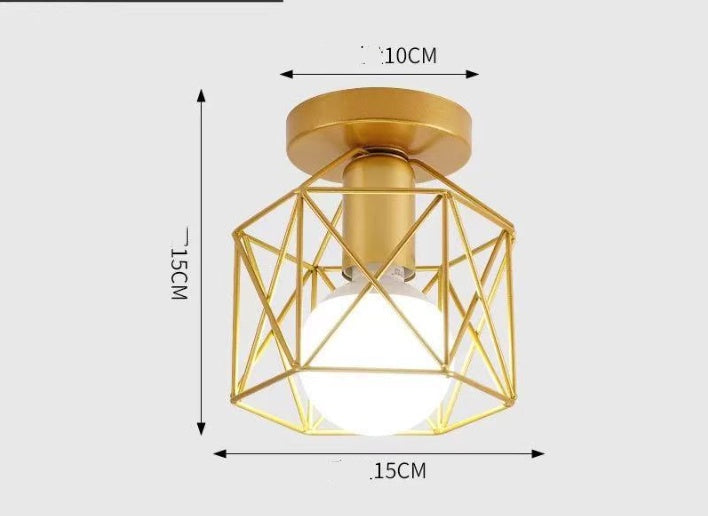 Postmodern Balcony & Corridor Ceiling Lamp