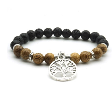 Hand-Woven Tree of Life Bracelet
