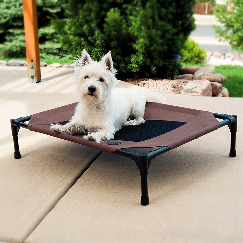 Oxford Cloth Elevated Dog Camp Bed
