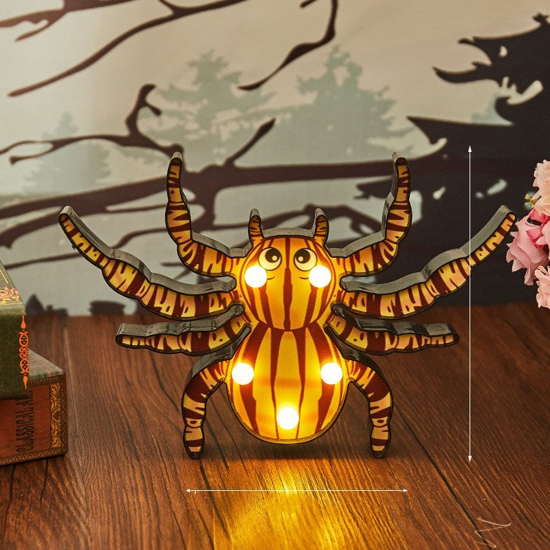 Halloween LED Skull & Pumpkin String Lights