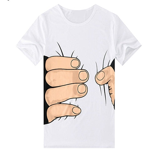 3D Hand-Print T-Shirt