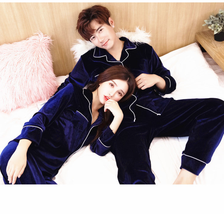 Gold Velvet Pajama Set