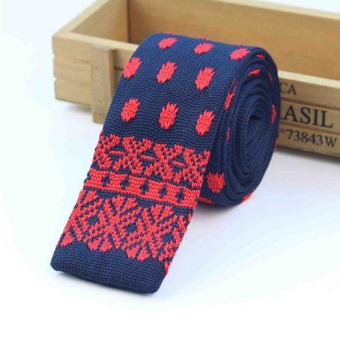 Knit Skinny Necktie