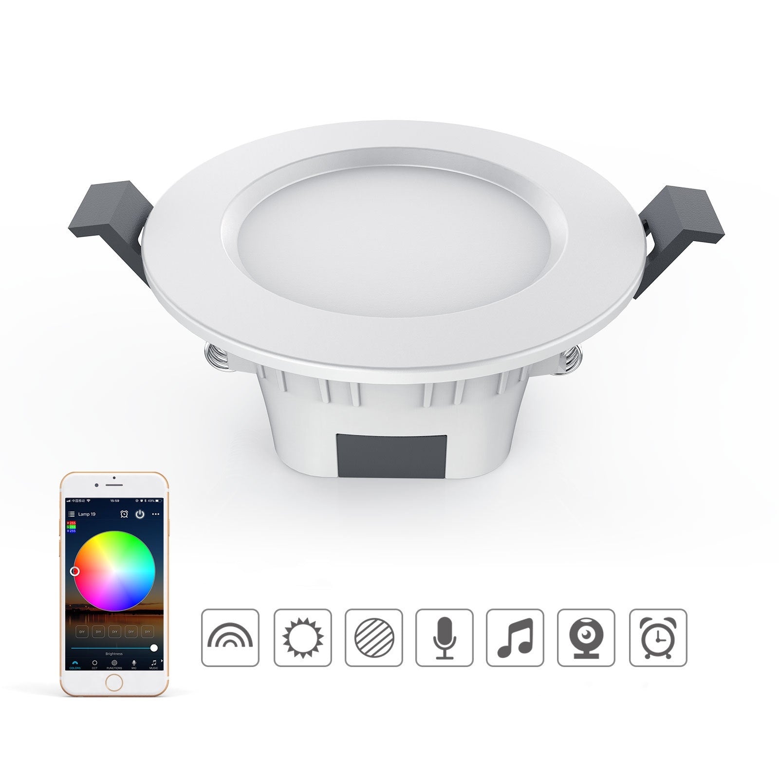 5W Smart Bluetooth Ceiling Light