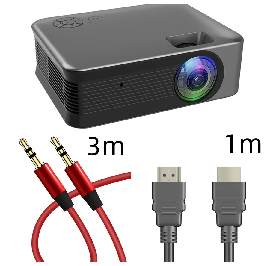 Compact Wireless HD Indoor & Outdoor Projector