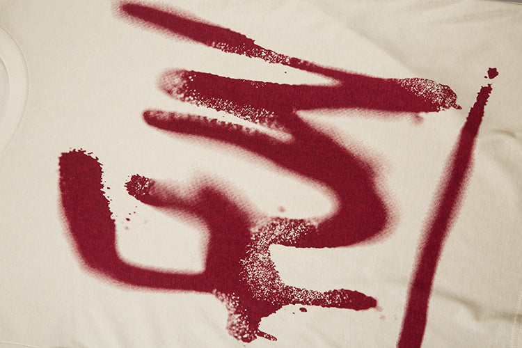 Graffiti Letter Print T-Shirt