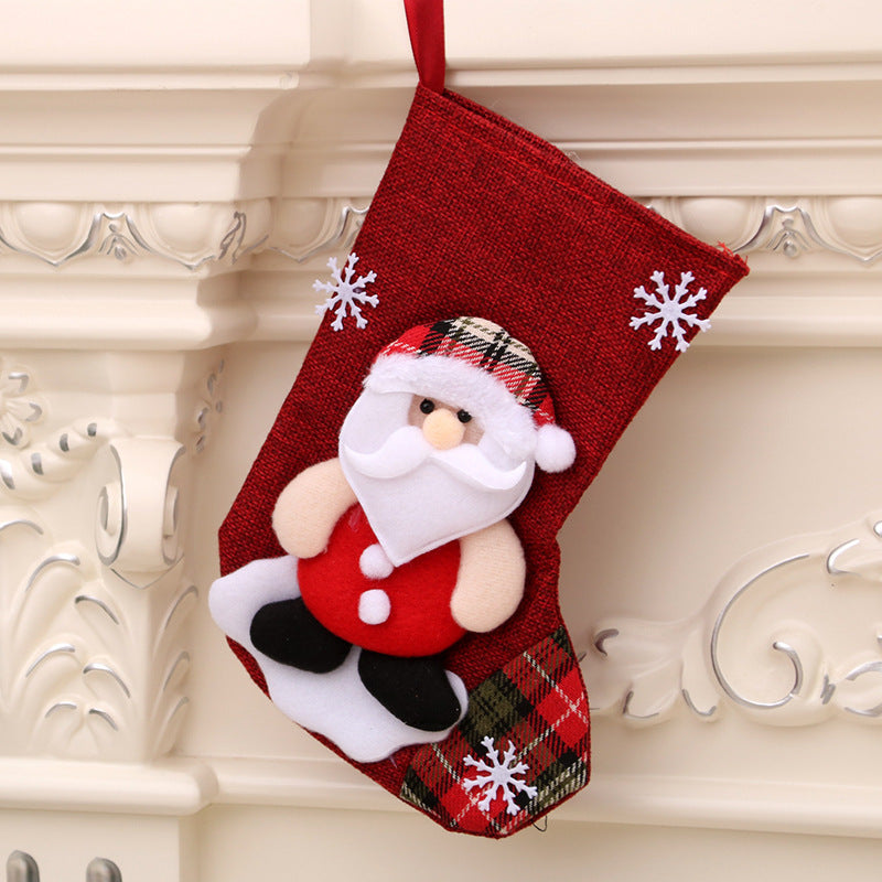 Christmas Hanging Stocking Gift Bag