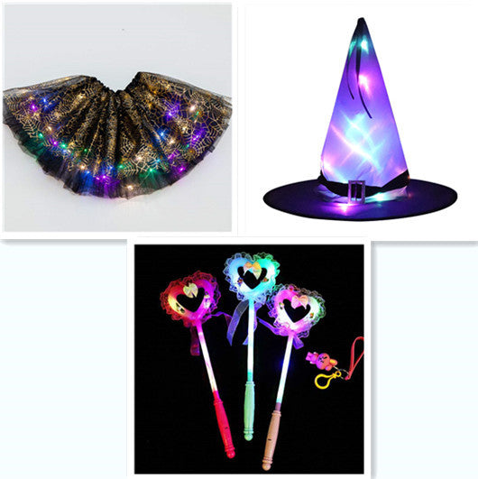 LED Light-Up Sequin Tutu Skirt