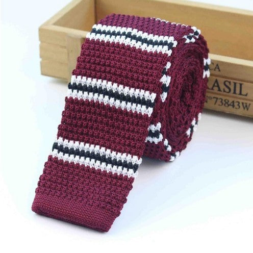 Knit Skinny Necktie