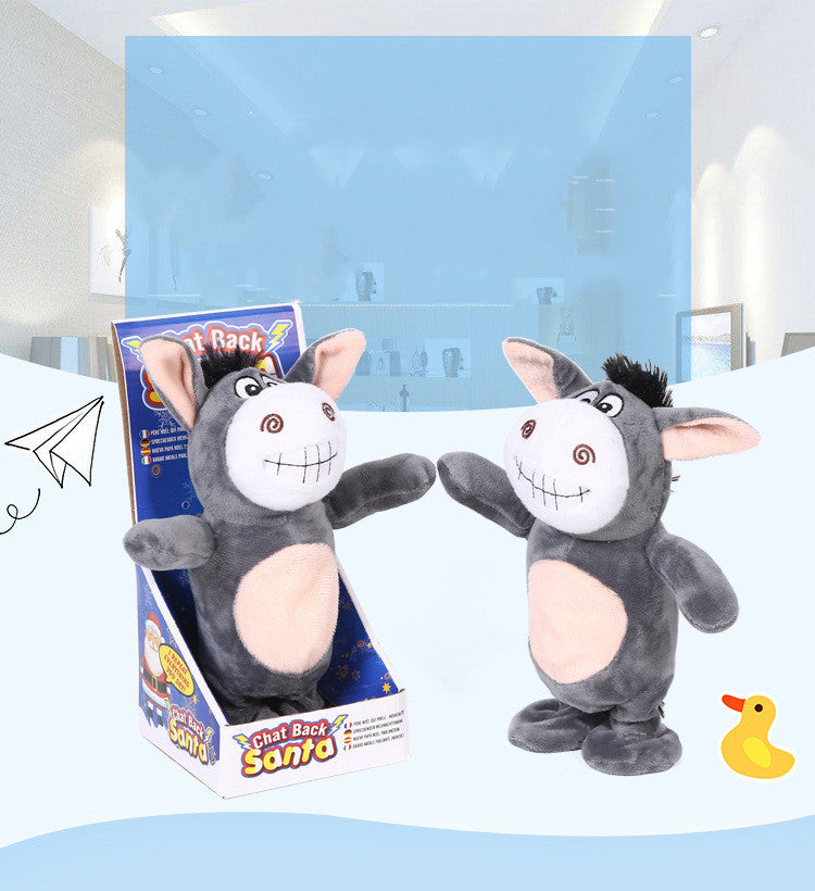 Remote Control Plush Donkey Robot