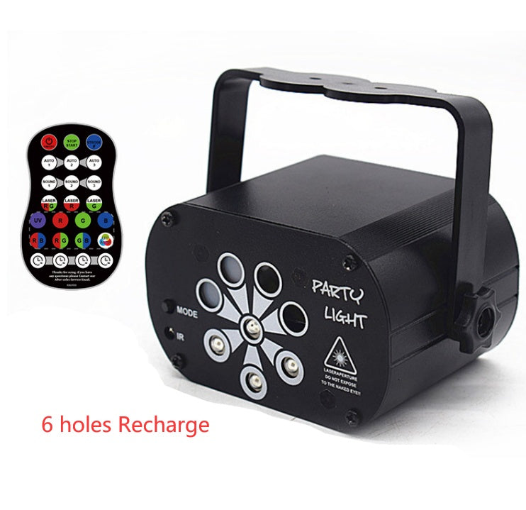 LED Disco Laser Stage Light