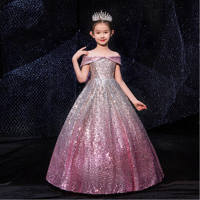 Girls' Long-Tail Dress