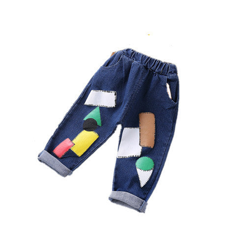 Boys' Spring Sport Casual Jeans