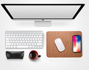 Wood-Grain Wireless Charger Pad